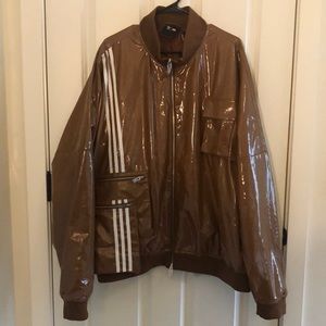 New Ivy Park Adidas Unisex Latex Jacket
